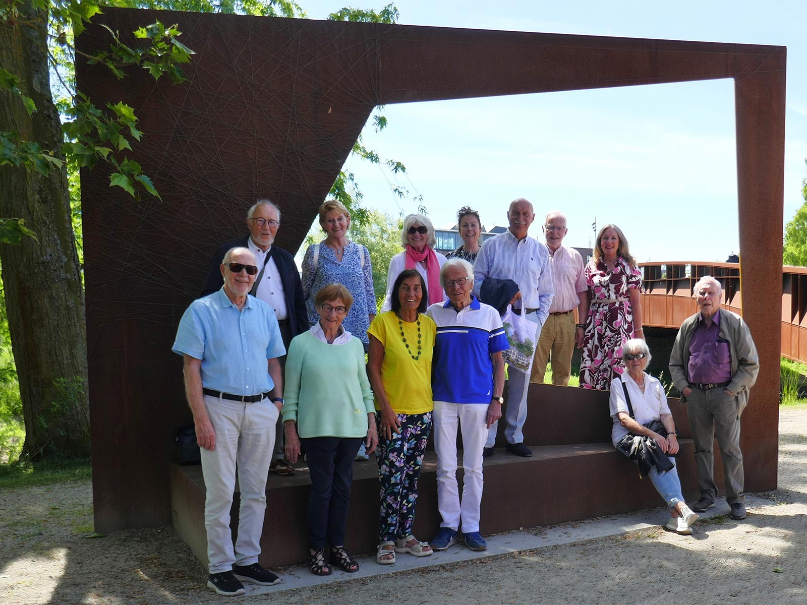 Gruppenbild der Teilnehmer der Exkursion
